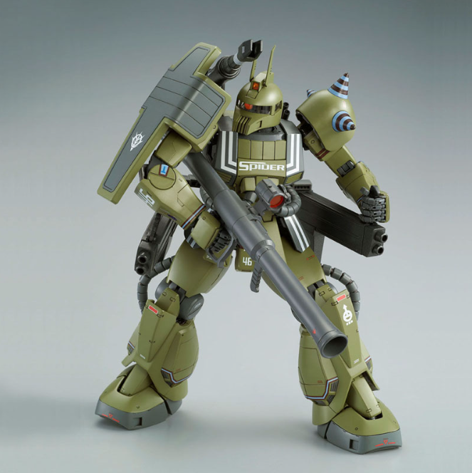 Premium Bandai MG 1/100 MS-06K Zaku Cannon