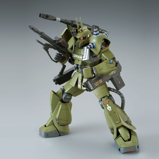 Premium Bandai MG 1/100 MS-06K Zaku Cannon