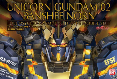 Bandai PG 1/60 Unicorn Gundam 02 Banshee Norn