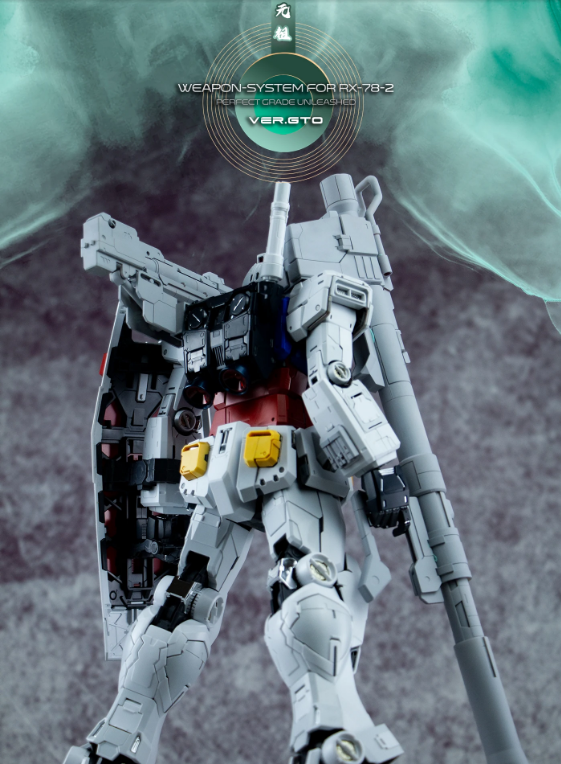 1/60 PG Unleashed  RX-78-2 GTO Style Weapons Kit