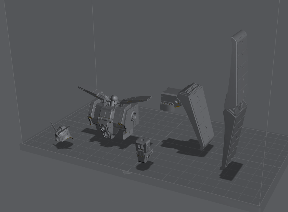 La+ MRX-010 Psycho Gundam Mk-II (STL File)