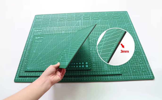 QJH PVC Double-Sided Self-Healing Cutting Mat