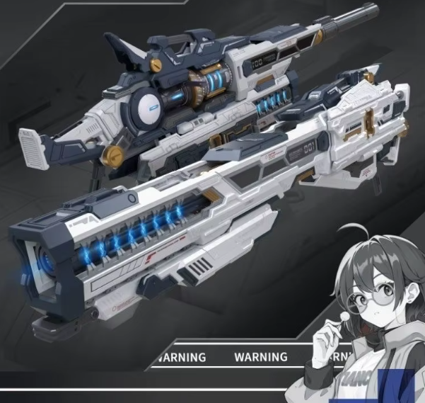 Qian Qiu Shang Electromagnetic Railgun 2.0 Model Kit