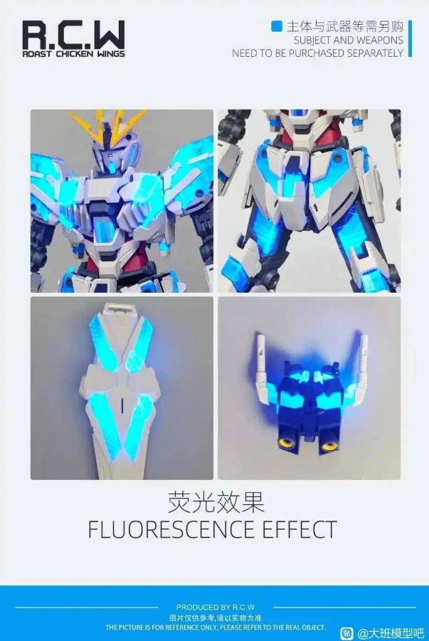 RCW 1/100 Narrative Gundam Ver. Ka Full Awakening Psycho Frame Add-On