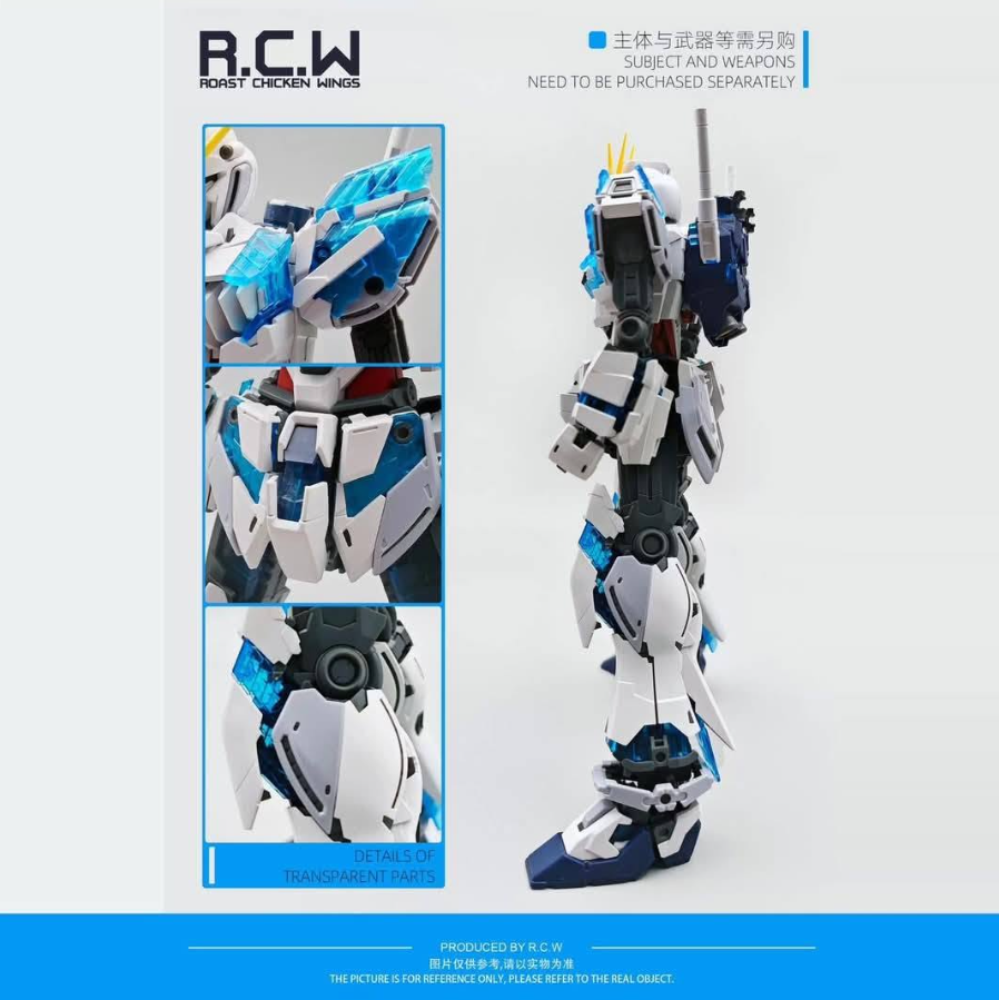 RCW 1/100 Narrative Gundam Ver. Ka Full Awakening Psycho Frame Add-On