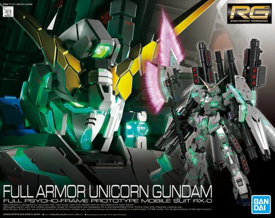 Bandai RG 1/144 RX-0 Full Armor Unicorn