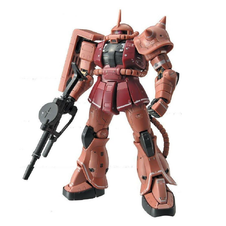 RG 1/144 MS-06F Zaku II | Bandai Gundam Gunpla | LA Scale Model