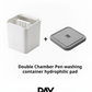 Ray Studio Brush Cleaning Pot Holder & Absorbent Pad