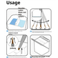 Ray Studio Brush Cleaning Pot Holder & Absorbent Pad