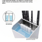 Ray Studio Brush Cleaning Pot Holder & Absorbent Pad