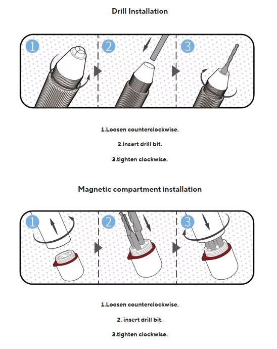 Ray Studio RHD-01 Drill Bit Set