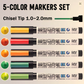 Ray Studio EX Metallic Marker Pen 1.0-2.0 mm