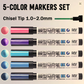 Ray Studio EX Metallic Marker Pen 1.0-2.0 mm