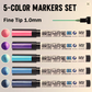 Ray Studio EX Metallic Marker Pen 1.0-2.0 mm