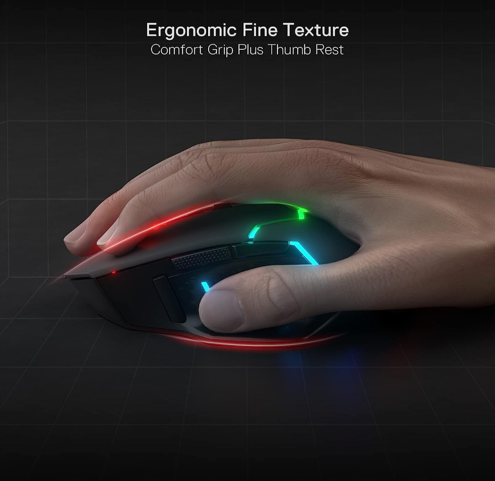 Redragon M690 PRO Wireless Gaming Mouse [8000 DPI]