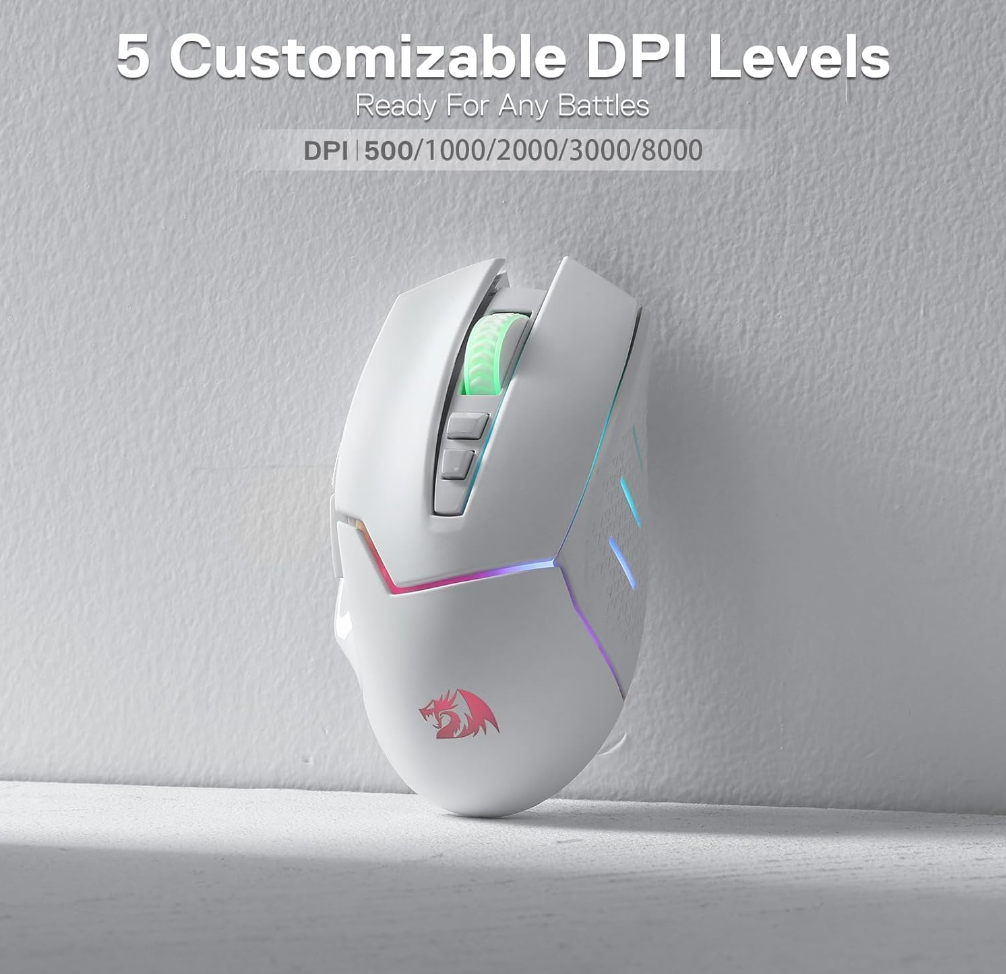 Redragon M690 PRO Wireless Gaming Mouse [8000 DPI]