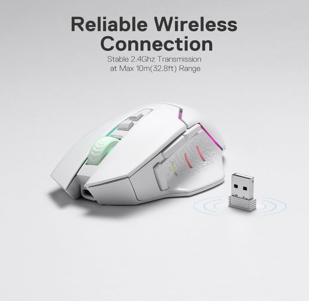 Redragon M690 PRO Wireless Gaming Mouse [8000 DPI]