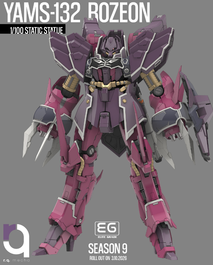 Rocky Q Mecha YAMS-132 Rozen Zulu [STL FIle]