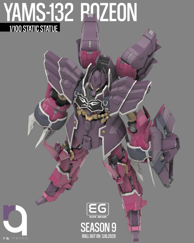 Rocky Q Mecha YAMS-132 Rozen Zulu [STL FIle]