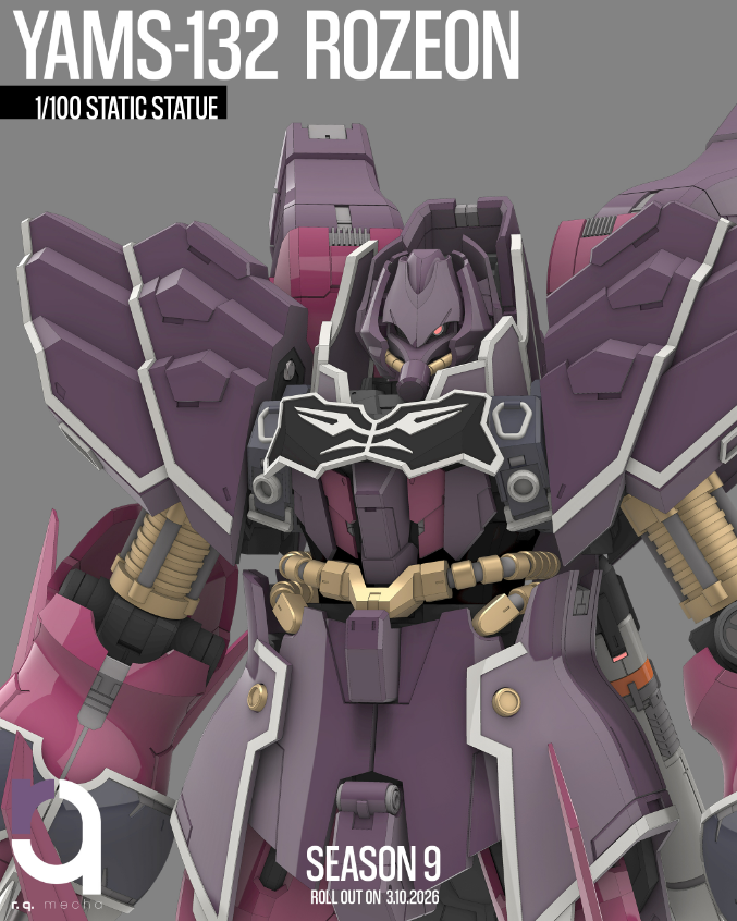 Rocky Q Mecha YAMS-132 Rozen Zulu [STL FIle]