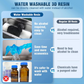 SUNLU 2 KG 3D Printer Resin [ABS-Like Standard /Water-Wash 405 nm]
