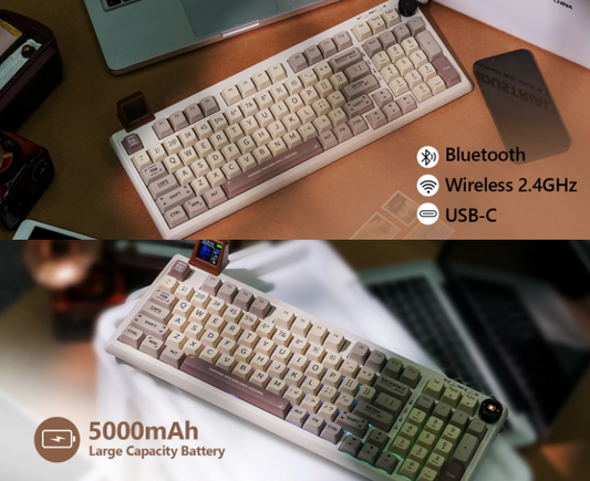 EPOMAKER RT100 95% Retro Mechanical Keyboard