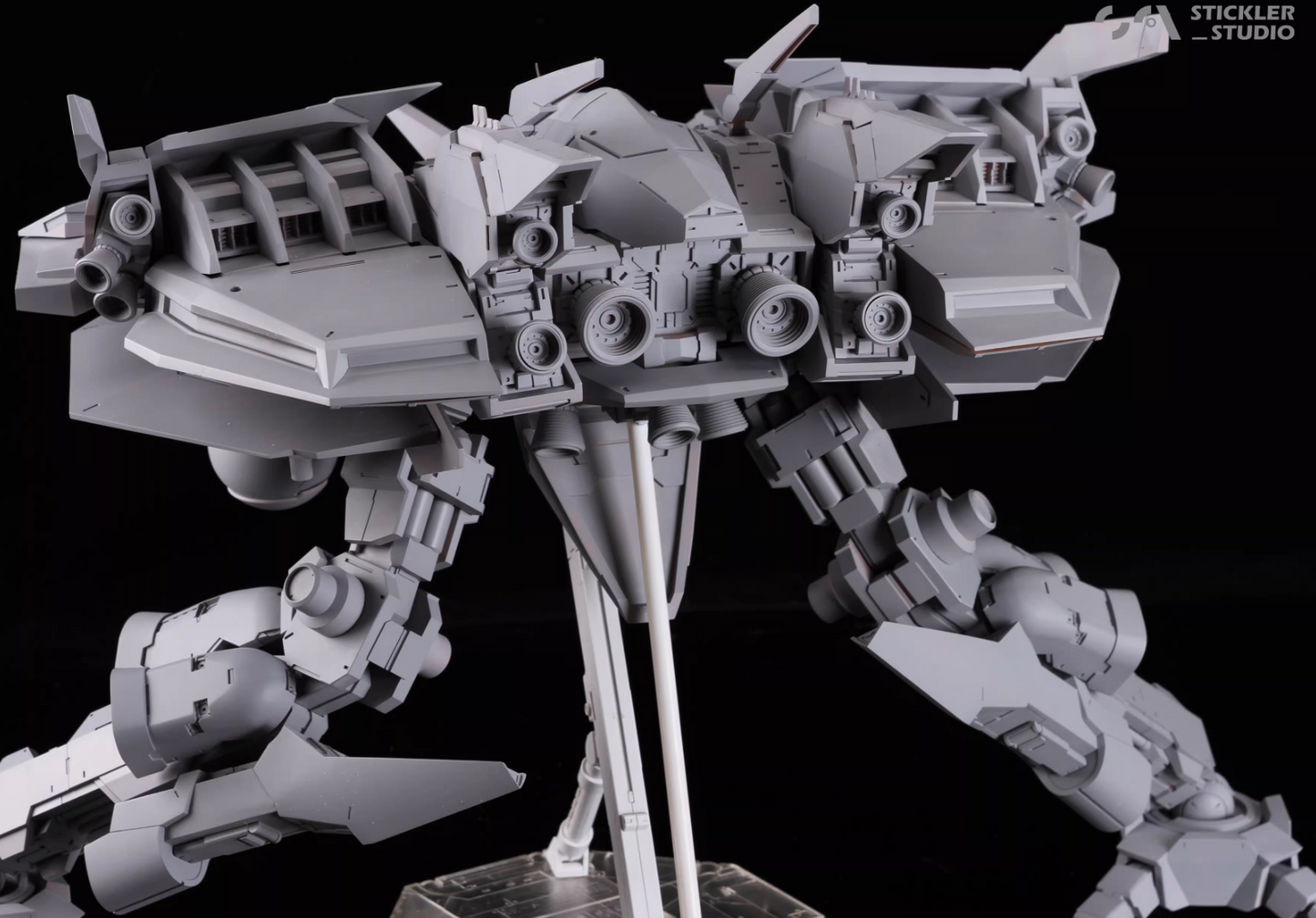 Stickler Studio 1/144 AMA-01S Big Zamuru AOZ RE-BOOT Ver. [Full Resin Kit]