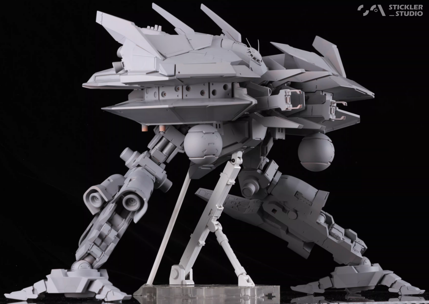 Stickler Studio 1/144 AMA-01S Big Zamuru AOZ RE-BOOT Ver. [Full Resin Kit]