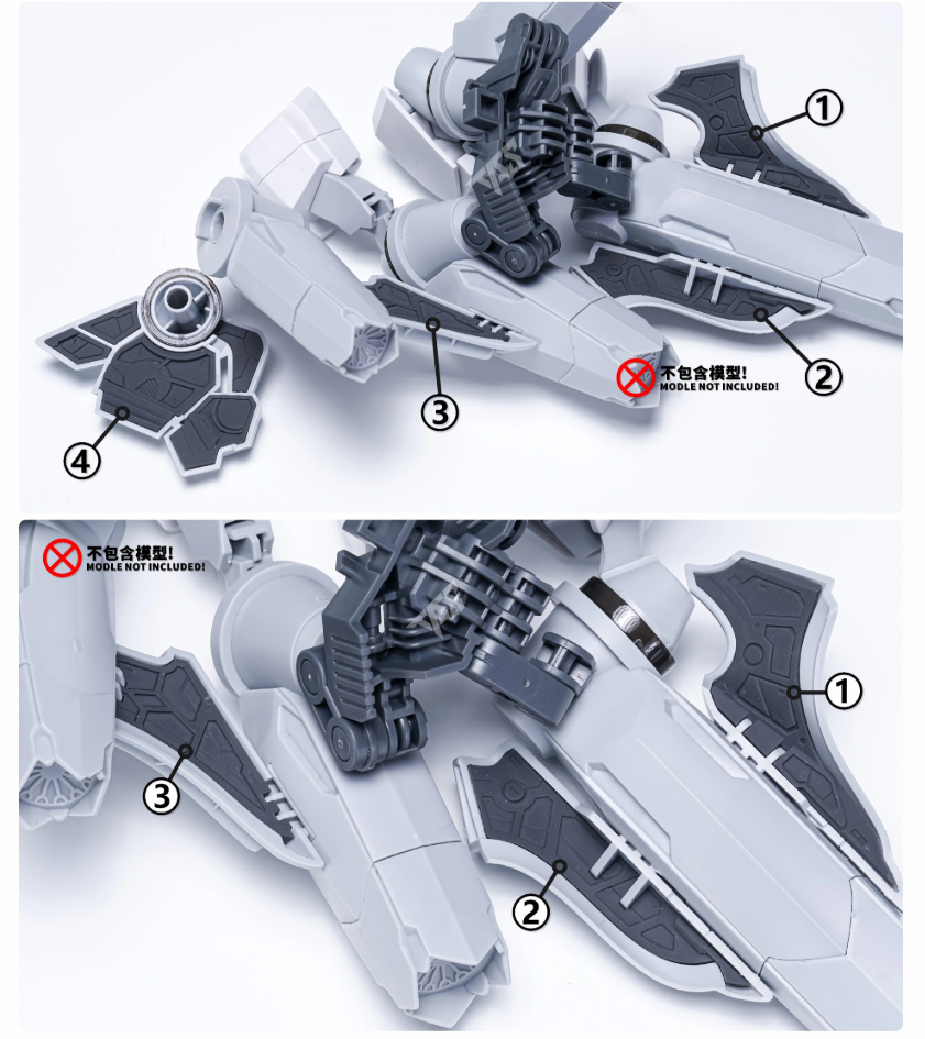 TAS HG 1/144 PMC-BD-87-2 Alyzeus Gundam Detail-up