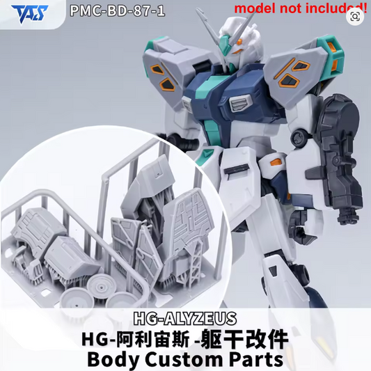 TAS HG 1/144 PMC-BD-87-1 Alyzeus Gundam Detail-up