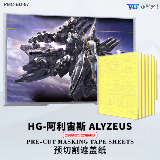 TAS HG 1/144 Alyzeus Gundam Pre-Cut Masking