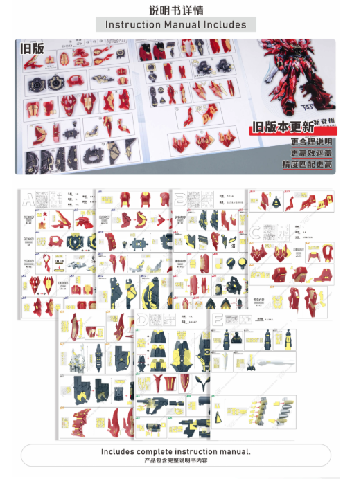 TAS 1/100 Red Comet Technology Red Comet Pre-Cut Masking Tape