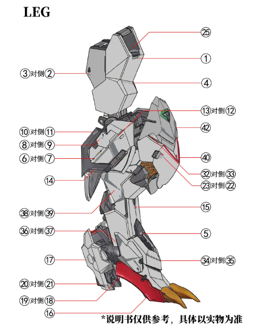 TOZ 1/100 Barbatos Lupus Rex Waterslide Decal