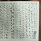 TOZ 1/72 Sky Defender Fluorescent Waterslide Decals