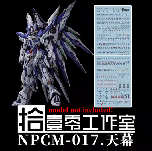 TOZ 1/72 Sky Defender Fluorescent Waterslide Decals