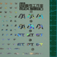 TOZ MGEX 1/100 Strike Freedom Twilight/Midnight Fluorescent Decal