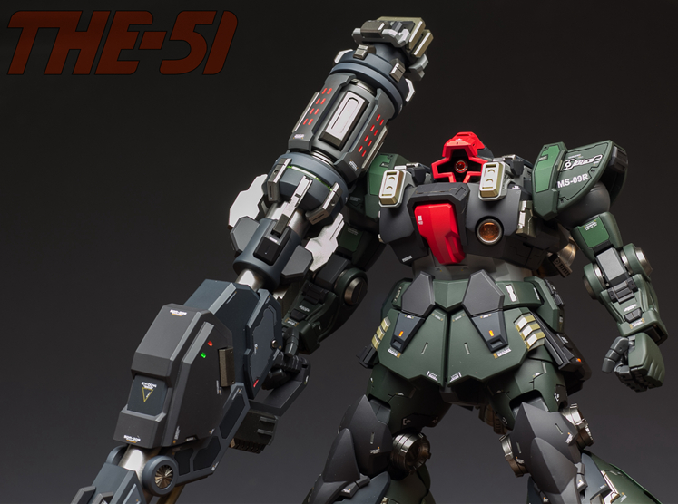 The 51 1/100 Beam Bazooka Model Kit [Full Resin Kit]