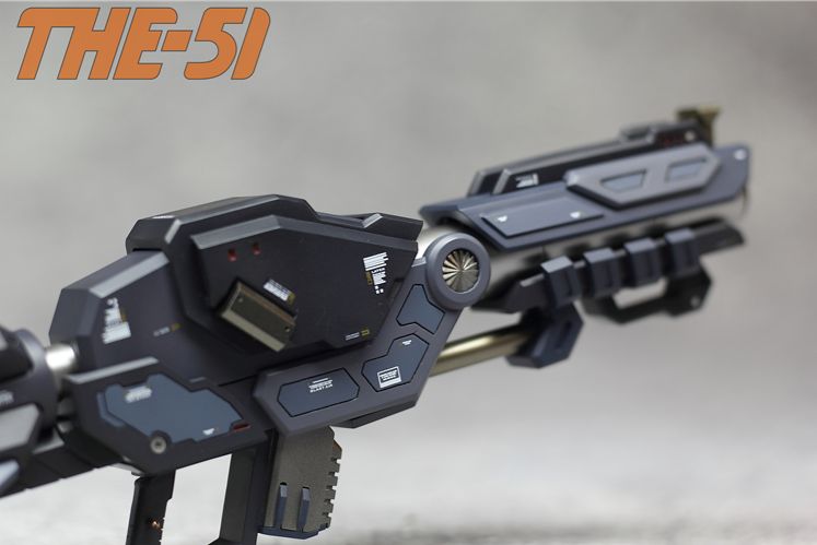 The 51 1/100 Beam Bazooka Model Kit [Full Resin Kit]