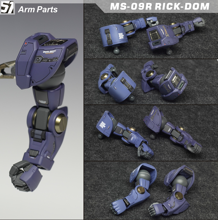 The 51 1/100 Rick Dom Model Kit [Conversion Kit]