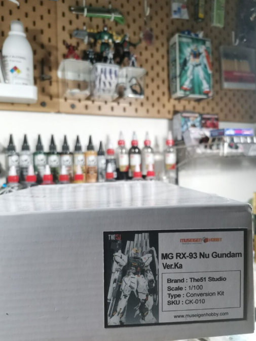 The 51 MG 1/100 RX-93 Nu Gundam Ver.Ka [Conversion Kit]