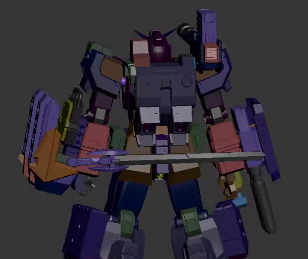 Tuanzi 1/100 FA-79FC Full Armor Striker Custom [Full Resin Kit]