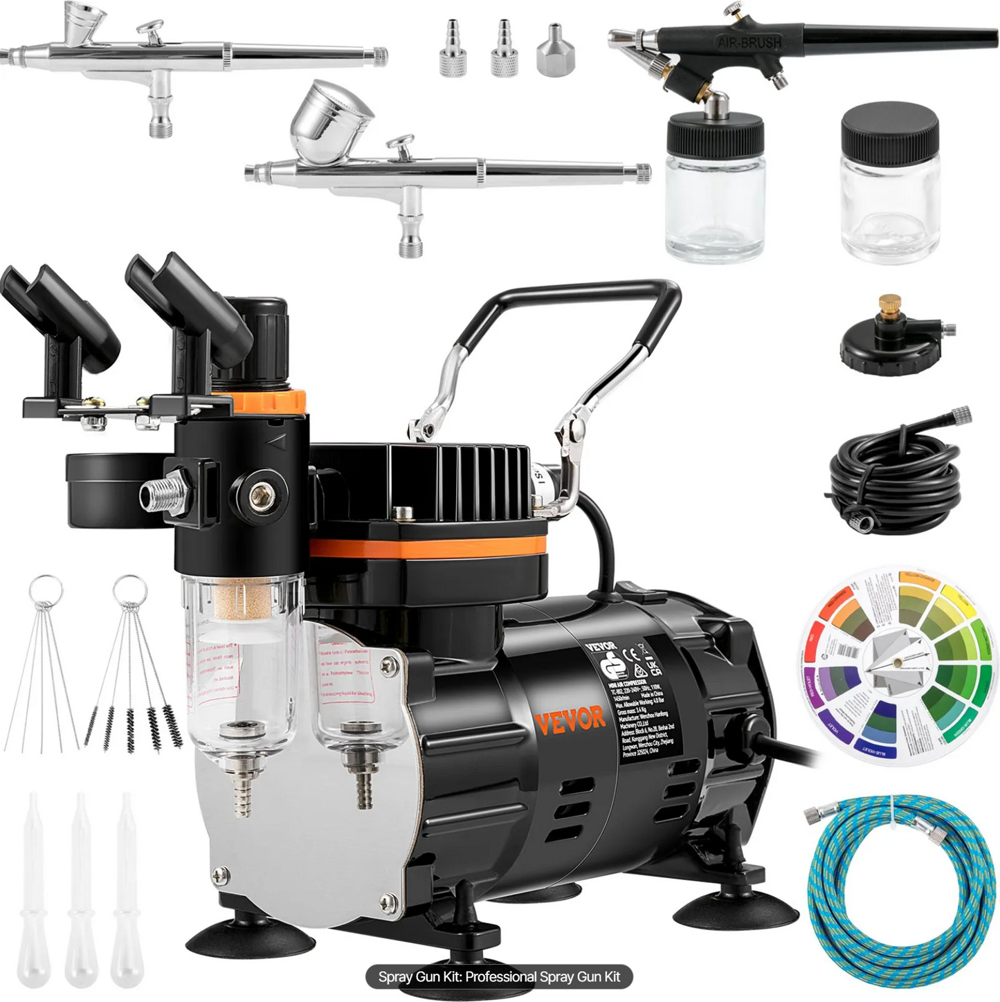 VEVOR Air Compressor and Airbrush Kit [120W]