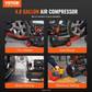 VEVOR Air Compressor Ultra Quiet Oil Free [18.2 L 900W 2.2]