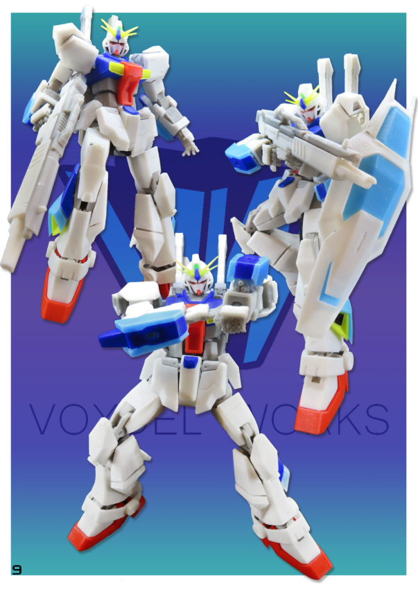 Voxdel Studio 1/100 RX-78AN-01 Gundam Tristan [STL File]