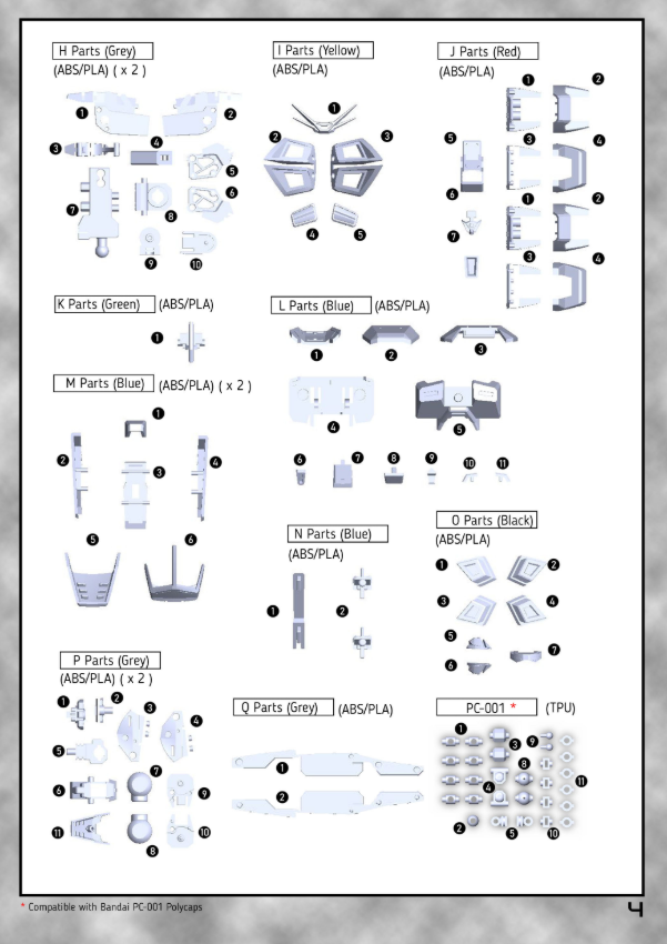 Voxdel Studio 1/100 RX-78AN-01 Gundam Tristan [STL File]