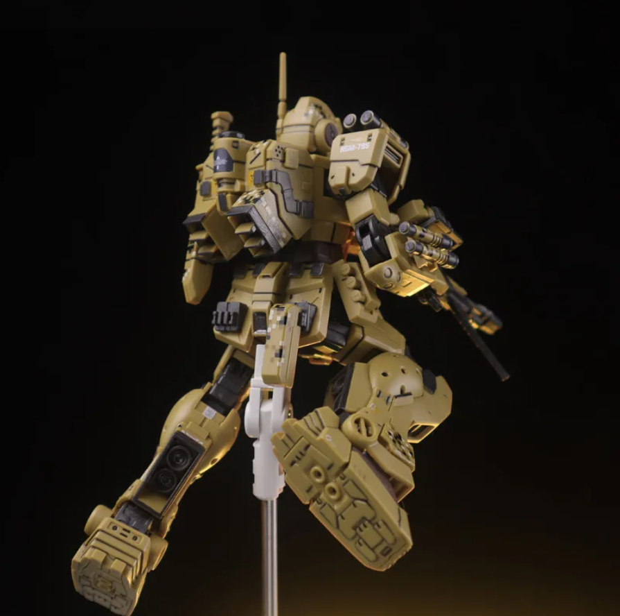 XFS HG 1/144 RGM-79S GM Spartan (Desert Type)