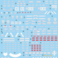 YAN Decal 1/100 MS-18E Kampfer Fluorescent Waterslide Decal