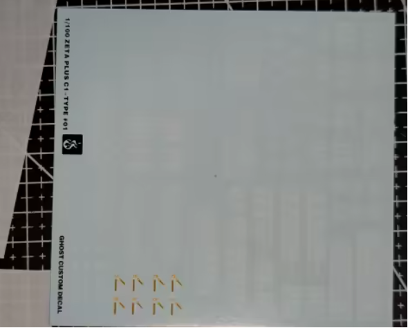 YAN Decal MG 1/100 Zeta Gundam C1