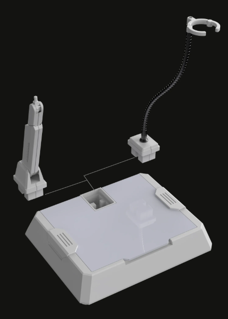 Yuaner Model Display Base Storage 01