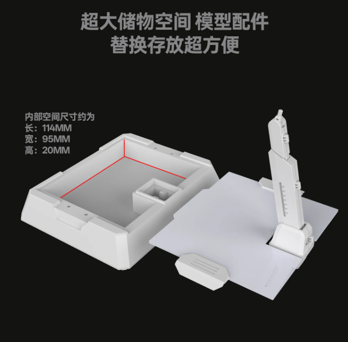 Yuaner Model Display Base Storage 01